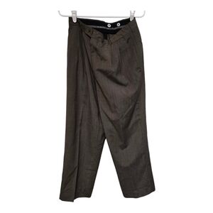 Giorgio Cosani Brown Dress Pants Mens 32 Hemmed Business